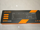 达尔优（dareu）EK810三模无线机械键盘 键盘蓝牙2.4 游戏办公键盘 可充电2000AH长续航 104键 白色青轴 实拍图