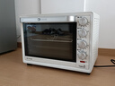 长帝（changdi）国家补贴家用烤箱多功能电烤箱 32升大容量上下管独立控温多面搪瓷内胆机械式旋钮白色新年货礼物 实拍图