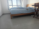 小半实木床双人床北欧日式小户型卧室现代简约樱桃木家具 稳稳床 实拍图