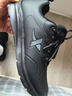 特步跑步鞋男子运动鞋冬季加绒轻便减震防泼水革面保暖加绒跑鞋棉鞋 实拍图