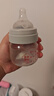 爱得利（evorie） 玻璃奶瓶 宽口径奶瓶 婴儿奶瓶80ml (0-1个月) 实拍图