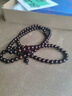 龍隐正宗小叶紫檀手串男女士款文玩手链檀香木佛珠子转运正品高端情侣 带金星款8mm*108颗（京仓速发） 实拍图