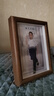 金隆兴7寸相框摆台胡桃木色木质相框挂墙照片相框相片框架结婚宝宝画框 实拍图