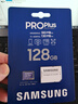 三星（SAMSUNG）128GB TF MicroSD 内存卡 4K高速蓝卡 U3A2V30 读速180MB/s 游戏机无人机运动相机存储卡 PRO Plus 实拍图