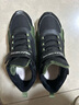 Skechers斯凯奇儿童秋冬休闲男女童二棉鞋轻质加绒保暖靴405222L/302583L 男童/黑色/绿色/BKGR 37 实拍图