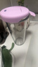 GLASSLOCK玻璃水杯凉水冷萃杯进口大容量女生高颜值家用刻度吸管杯子450ml 实拍图