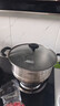 爱仕达（ASD）蒸锅双层不锈钢蒸锅 家用炖蒸煮一体汤锅26CM大容量蒸笼QVL1526WG 实拍图