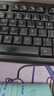 双飞燕（A4TECH)KB-8U 键盘有线 薄膜办公打字用键盘笔记本外接台式电脑通用键盘104键 USB接口 黑色 实拍图