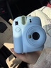 富士（FUJIFILM）instax 拍立得mini12一次成像相机 mini11升级款minise/41三寸相纸 新年礼物 年会奖品 情人节礼盒 Mini12 绣球蓝【新年特惠】 官方标配【不含相纸 实拍图