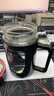 新款玻璃杯商务防爆把手大容量手柄办公室泡茶水杯防摔男女杯子 商务黑【两款随机发】 500ml 实拍图