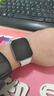 华为HUAWEI WATCH FIT 4 悦动白氟橡胶表带 华为运动智能手表超轻薄大屏潮流运动蓝牙通话睡眠监测fit4 实拍图