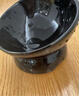 派乐特宠物猫碗陶瓷黑色猫咪食盆喝水器狗饭碗高脚斜口防打翻1个装 实拍图