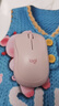 罗技（Logitech）M221轻音鼠标 无线鼠标 办公鼠标 对称鼠标 带无线微型接收器 茱萸粉 实拍图