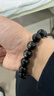 石玥珠宝收藏级金猫眼天然黑曜石手串本命年转运珠水晶手链男女士款礼物 实拍图