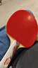 双鱼乒乓球拍横拍单只 5星五星纯木成品拍 5D-C长柄 附拍套 实拍图