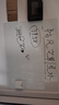 得力60*45cm可移除软白板 儿童家用墙贴铁性自粘贴可擦写画板涂鸦墙纸画画黑板贴磁磁性可吸附MF160 实拍图