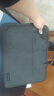 得力（deli）公文包手提文件包休闲时尚商务办公电脑包会议包男士女士a4拉链手提袋多层大容量资料收纳袋 灰色(高档电脑/IPAD包) 1个装 实拍图