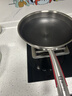 康巴赫炒锅不粘锅316L不锈钢炒菜锅32cm蜂窝平底煎炒锅电磁炉燃气灶通用 实拍图