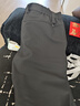 龙牙【补货速抢】寒锋战术软壳长裤秋冬男通勤弹力户外防风寒保暖 极夜黑（修身加强版） 32 175/84B 高175重136-160 实拍图