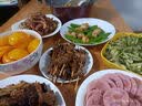 秋林里道斯牛筋肠 俄式风味 大块牛蹄筋火腿肠 开袋即食 牛筋肠320g 实拍图