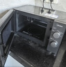 美的（Midea）家用变频微波炉平板式易清洁 800W微波速热 一键智能菜单 钻石背板 微晶面板加热20L（PM20M2） 实拍图