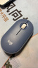罗技（Logitech）LOGITECH PEBBLE 无线蓝牙鼠标 轻音鼠标 办公鹅卵石造型 轻薄便携 时尚小巧 品月蓝 实拍图