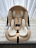 bebelock婴儿提篮式汽车儿童安全座椅新生儿宝宝睡篮车载便携摇篮i-Size 香槟金【i-Size认证】 实拍图