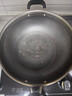 爱仕达（ASD）炒锅304不锈钢蜂窝防粘平底家用炒菜锅32cm燃气电磁炉通用32E1WG 实拍图