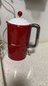 大宇（DAEWOO）复古电热水壶 家用电烧水壶热水壶 双层隔热保温304不锈钢1.5L大容量柔声送礼EK01红色机械款 实拍图