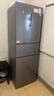 美的（Midea）238升三门冰箱灰色小型风冷家用变频一级能效宿舍租房以旧换新小冰箱MR-249WTPE【国家补贴】 实拍图