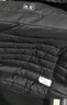 京东京造【air+零压排骨羽绒】轻薄羽绒服男外套冬90鸭绒连帽 曜石黑XL 实拍图