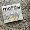 moody 美瞳日抛隐形眼镜大小直径经典系列10片装 极昼黑0度 实拍图