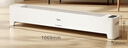 美的（Midea）【APP智能】石墨烯家用踢脚线取暖器 遥控电热电暖器 浴室速热电暖气 节能暖风机全屋升温HDS22LYR 实拍图