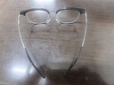 蔡司（ZEISS）镜片近视眼镜框男半框防蓝光辐射可配带散光度数眼睛女钛合金镜架 升级钛材 黑银 配colorein镜片1.56防蓝光 0-600度 实拍图