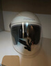 永久3c认证头盔秋冬季防风保暖电动车四季通用女士男电瓶车安全帽摩托车双镜501S【星云灰】 实拍图