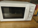 美的（Midea）【给老家送年货东哥同款】快捷微波炉 家用小型 360°转盘加热 旋钮操控 易洁内胆（M1-L213B） 实拍图