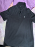 花花公子（PLAYBOY）T恤男短袖夏季男士polo衫翻领商务休闲上衣服高端男装 黑色 2XL 实拍图