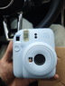富士（FUJIFILM）instax  mini12 一次成像 立拍立得相机 mini12 绣球蓝 套餐九（官方标配+相机包+相册+白边相纸40张） 实拍图