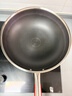 康巴赫炒锅不粘锅316L不锈钢炒菜锅32cm蜂窝平底煎炒锅电磁炉燃气灶通用 实拍图