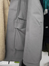 京东京造羽绒服男短款男士连帽滑雪服派克服外套男新年衣服 灰色 M 实拍图