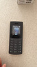 NOKIA新105 4G 全网通移动联通电信 老人老年按键直板学生儿童备用戒网手机 双卡双待  黑色 实拍图
