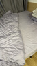 亚朵星球新款 纯色全棉四件套100%精梳棉 母婴级面料 浅灰-1.5m床-床笠款 实拍图