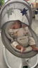 babycare婴儿电动摇椅0-1岁宝宝安抚摇篮椅哄娃睡觉神器新生儿礼物 轻奢款 实拍图