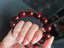 龍隐 正宗小叶紫檀手串男女士佛珠子正品高端香木情侣手链转运文玩 【爆满金星】18mm*13颗 实拍图