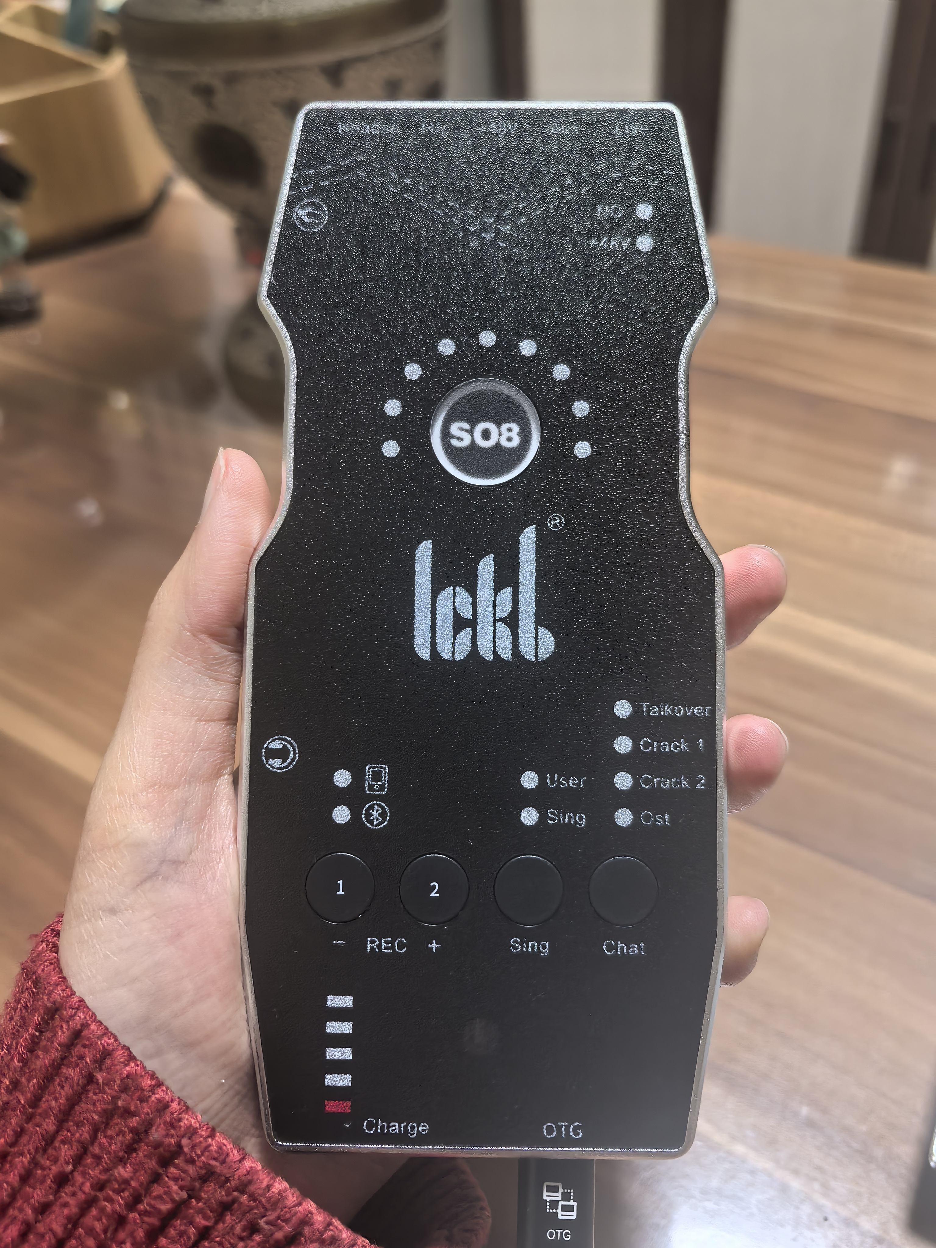 Ickb so8第六代手机声卡直播唱歌专用户外室内K歌主播抖音网红无线话筒麦克风套装专业录音全套设备 得胜 PCK600 电容麦套装 实拍图