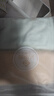 洁丽雅（Grace）新疆长绒棉A类毛巾2条装 纯棉加厚柔软面巾吸水洗脸巾 樱粉+素绿 实拍图