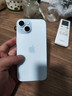 Apple/苹果【需现场签收激活】 iPhone 15 (A3092) 128GB 蓝色 支持移动联通电信5G 双卡双待 实拍图