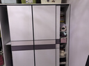 白浅【免费安装】衣柜卧室储物柜子移门衣橱简易推拉门大衣柜 【三门】1.6米主柜 实拍图