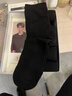 浪莎袜子男秋冬纯棉男士长袜抗菌防臭长筒男袜高筒袜商务休闲全棉袜子 实拍图