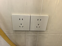 公牛（BULL）开关插座G12量贩装10A五孔插座面板G12Z223S象牙白十只装套装 实拍图